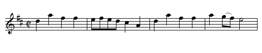 Mount Hills - staff notation