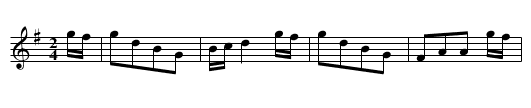 Mount Pleasant Clickstep - staff notation