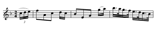 Mountain Belle Schottische. GHW.046 - staff notation