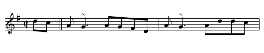Mountain Lark [4], The - staff notation