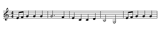 Mouresque, La - staff notation