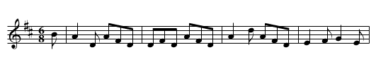 Mouth of the Jug, The - staff notation