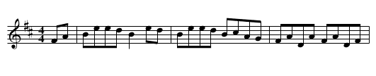 Moving In Decency - staff notation