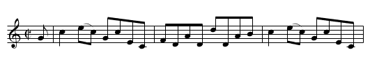 Moyhall Reel - staff notation
