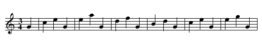 Mozart’s Waltz [2] - staff notation
