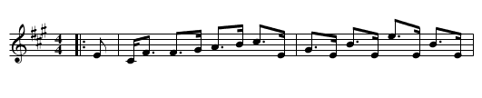 Mr. Alexander Troup (Balgedie) - staff notation