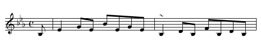 Mr. Bruce's Reel - staff notation