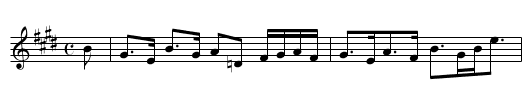 Mr. George Grant’s Strathspey - staff notation
