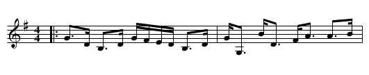 Mr. Gordon of Hallhead - staff notation