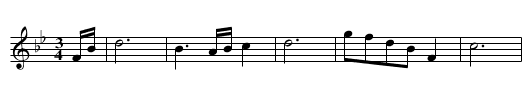 MR. J. HARKIN'S WALTZ - staff notation