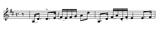 Mr. James Jenkin’s Favorite - staff notation