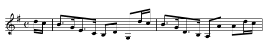 Mr. James Jenkins’s Strathspey - staff notation