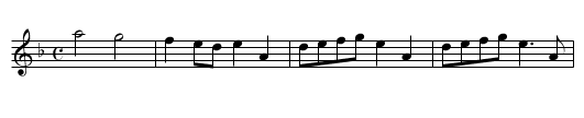 Mr Lane's Maggot (aka Stanley for ever) - staff notation