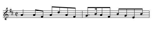 Mr. MacNeill of Collonfay’s Reel - staff notation