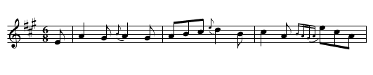 Mr Morison of Bognie - staff notation