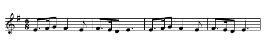 Mr Orff's March - staff notation