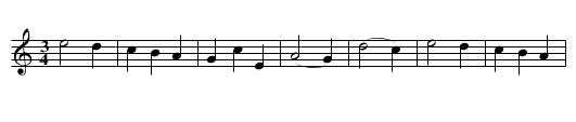 Mr. R. Stewart's Waltz - staff notation