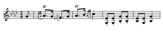 Mr. Ronald Crawford’s - staff notation