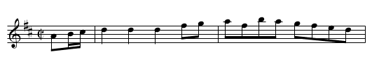 Mr Shaw's Hornpipe. JHa.19 - staff notation