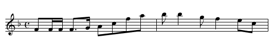 Mr. Sherrif's Whym [sic] - staff notation