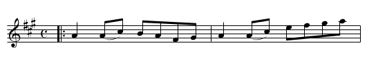 Mr THOMAS BURT - staff notation