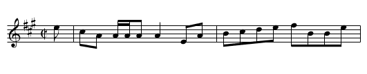 Mr. Thos. Jarvis's Reel - staff notation