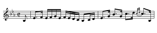 Mrs. Captain Stewart’s, of Fincastle, Strathspey - staff notation