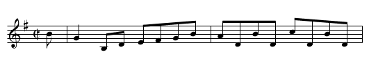 Mrs. Condie's Reel - staff notation