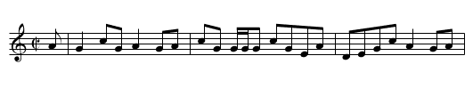 Mrs. Crawford’s Reel - staff notation