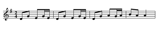 Mrs. Crowley's No. 1 - staff notation