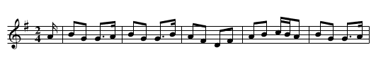 Mrs. Crowley's No. 2 - staff notation