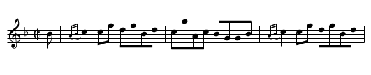 Mrs. Davidson’s Reel - staff notation