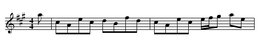 Mrs Dundas McQueen - staff notation