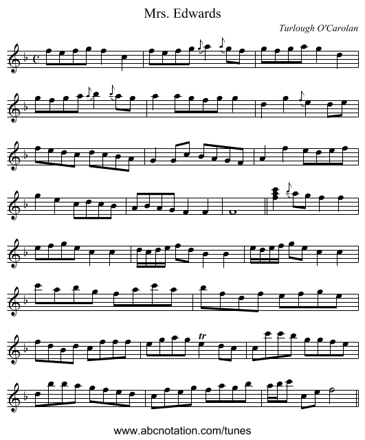 Mrs. Edwards - staff notation