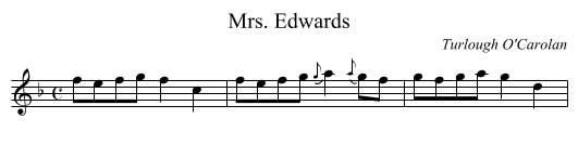Mrs. Edwards - staff notation