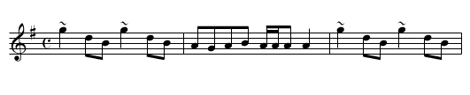 Mrs Falconer's Reel, Craigellachie - staff notation