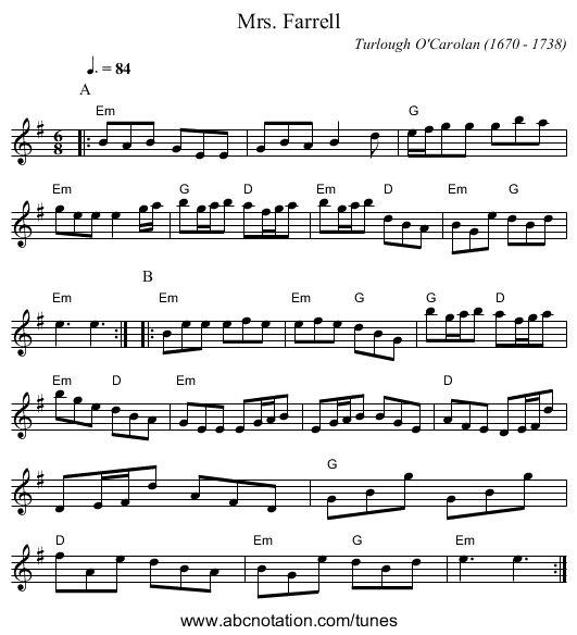 Mrs. Farrell - staff notation