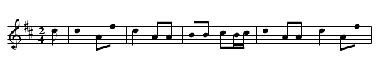 Mrs. Forbes of Shivers' Fancy. - staff notation