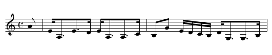 Mrs. Fraser of Lovat's Strathspey - staff notation