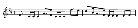 Mrs. Grant's Strathspey - staff notation