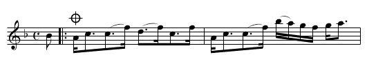 Mrs. Greig's Strathspey - staff notation