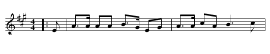 Mrs. Hamilton of Wishaw - staff notation