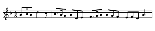 Mrs. Hay of Hayston’s Favorite - staff notation