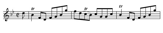 Mrs. Johnston of Woodhills Reel - staff notation
