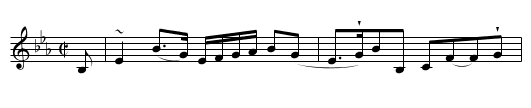 Mrs Laing's Strathspey -- Fochabers - staff notation