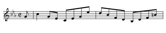 Mrs. Linley's Reel - staff notation