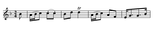 Mrs. Macdouall Grant’s Strathspey - staff notation
