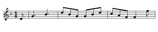 Mrs. MacGhie's Reel - staff notation