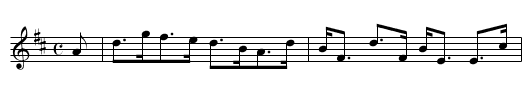 Mrs. MacLeod of Ellanreoch - staff notation