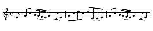 Mrs. Maitland of Freugh’s Reel - staff notation